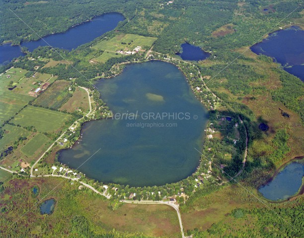 Cavanaugh Lake in Washtenaw County, Michigan